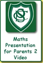Maths presentation for parents 2 - video